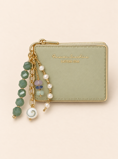 Luck and Abundance Natural Crystal Bag Charm