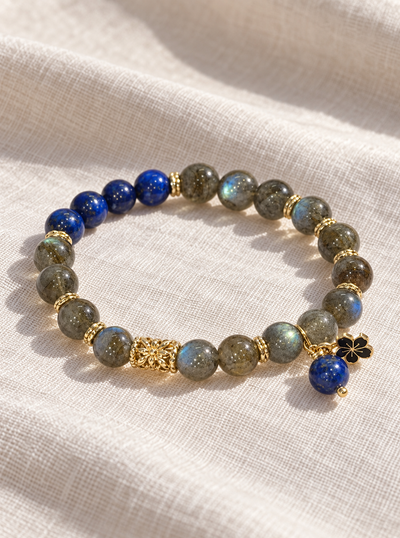 Stretchy Higher Wisdom Healing Charm Bracelet