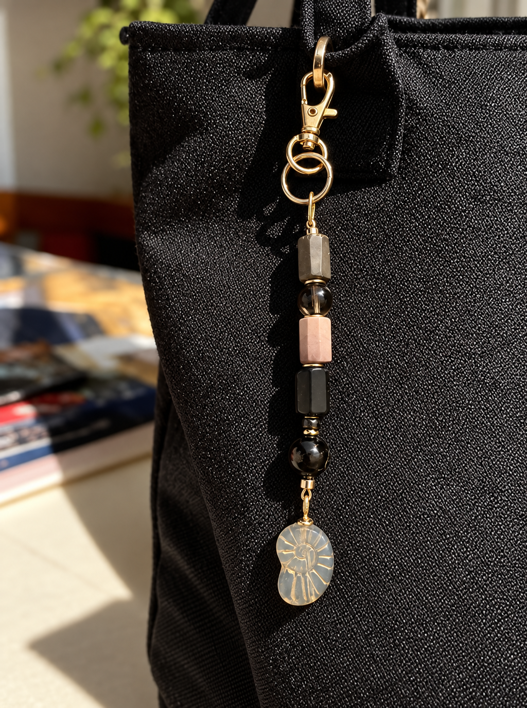 Grounded and Protected Bag Charm