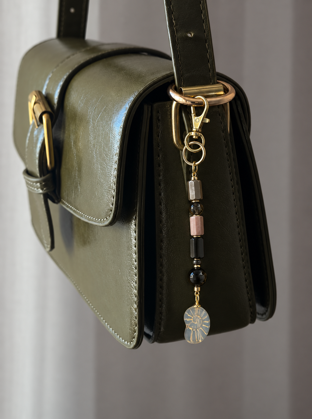 Grounded and Protected Bag Charm