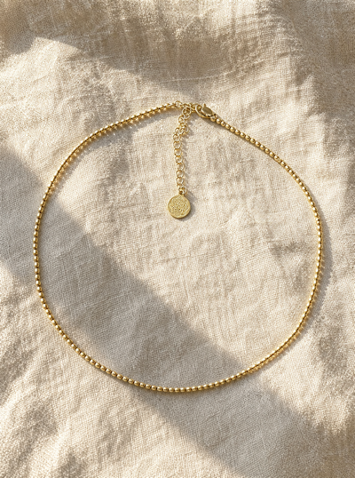 Brass Mandala Necklace