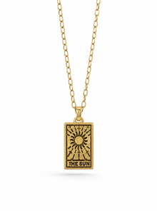 The Sun Tarot Necklace
