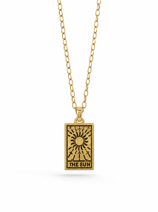 The Sun Tarot Necklace