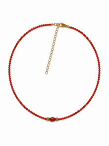Dainty Coral Necklace