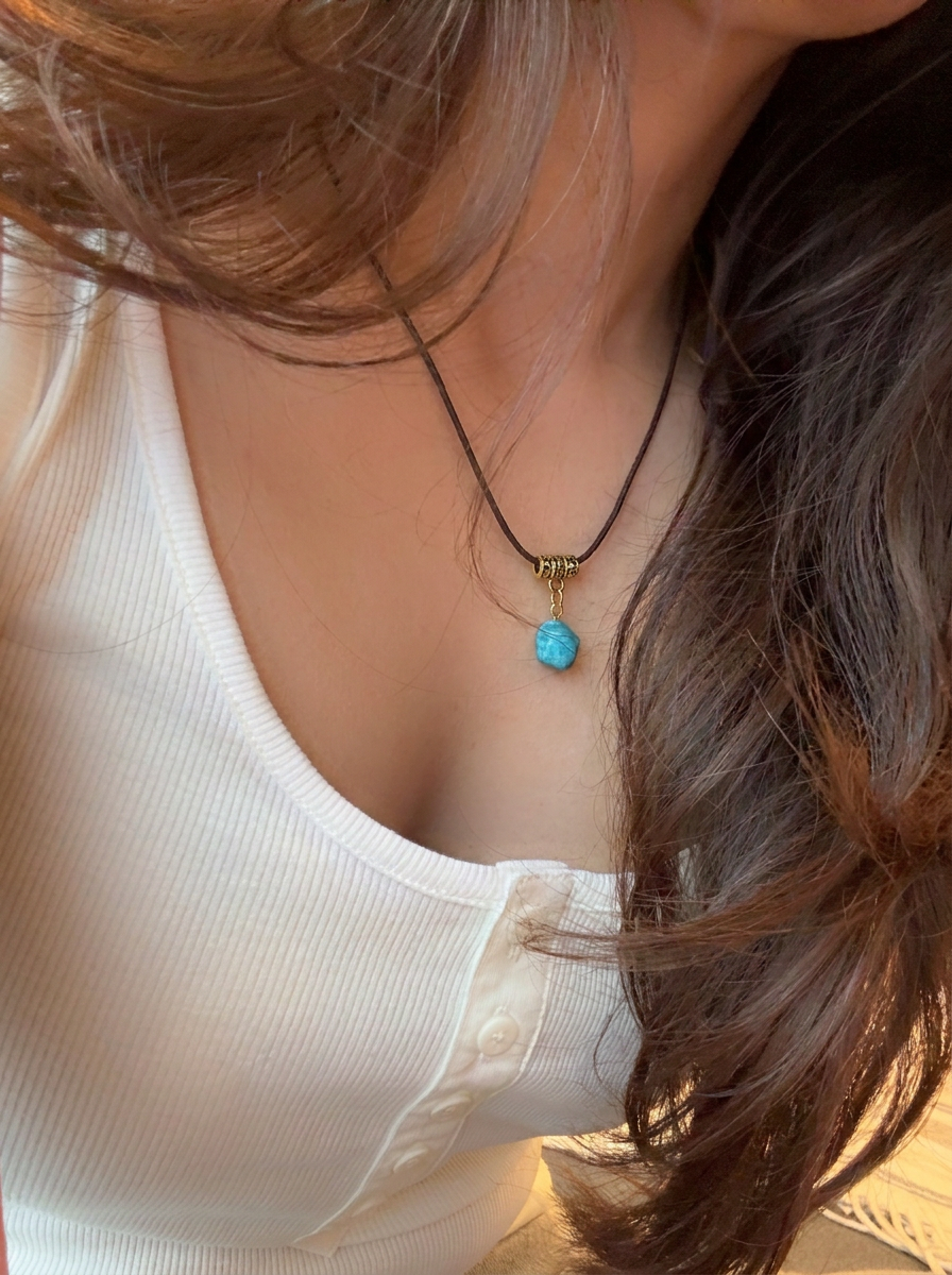 Boho Turquoise Necklace
