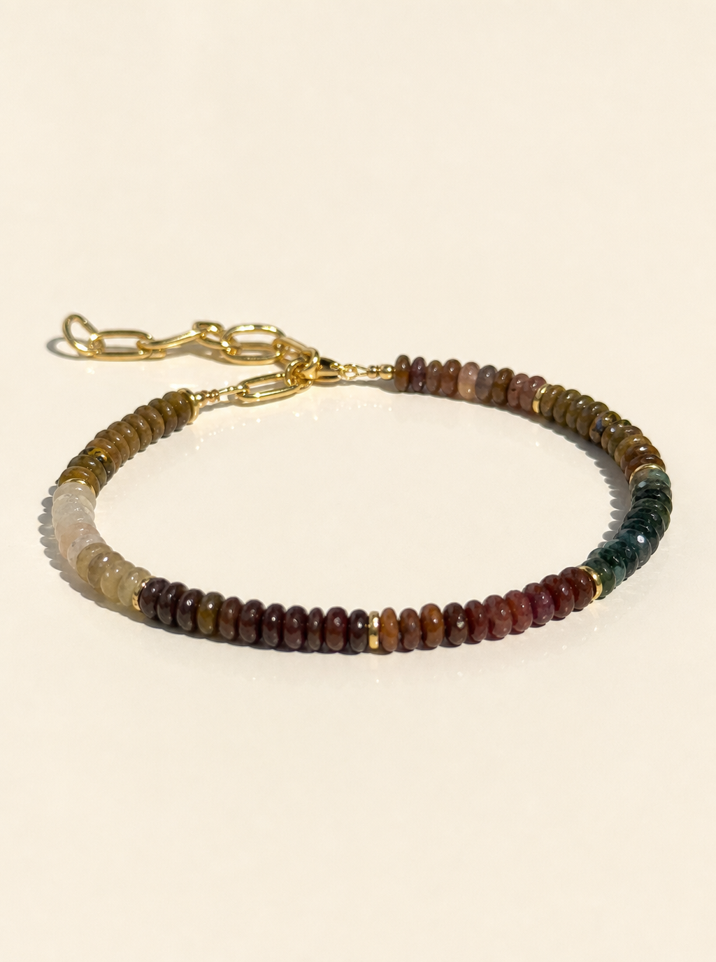 Dainty Ocean Jasper Bracelet