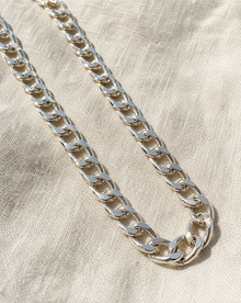 Rhodium Link Chain