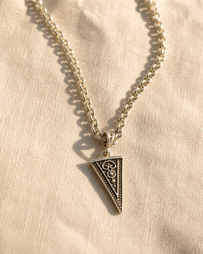 Sacred Geometry Triangle Pendant