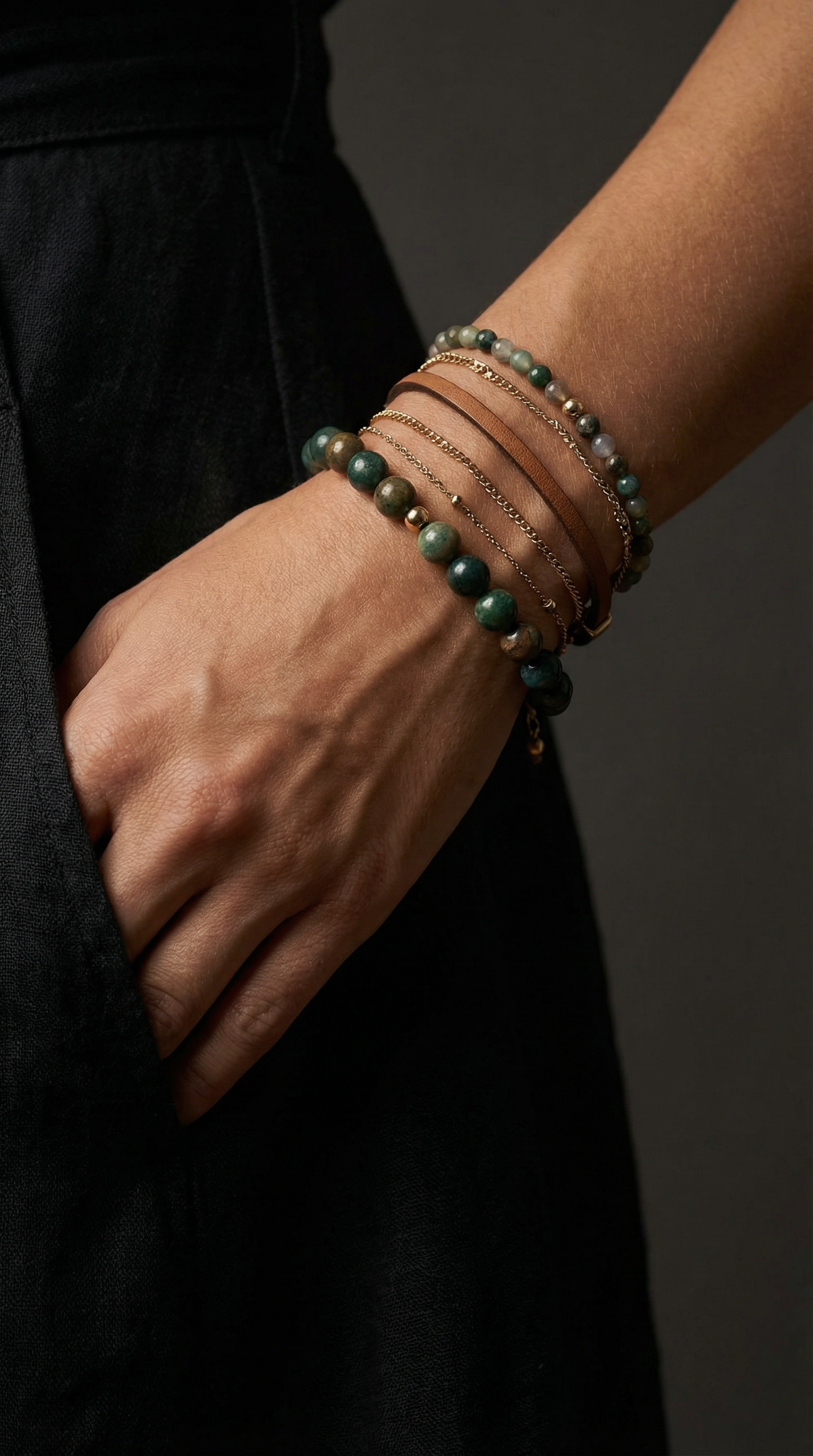 Classic Bloodstone Bracelet