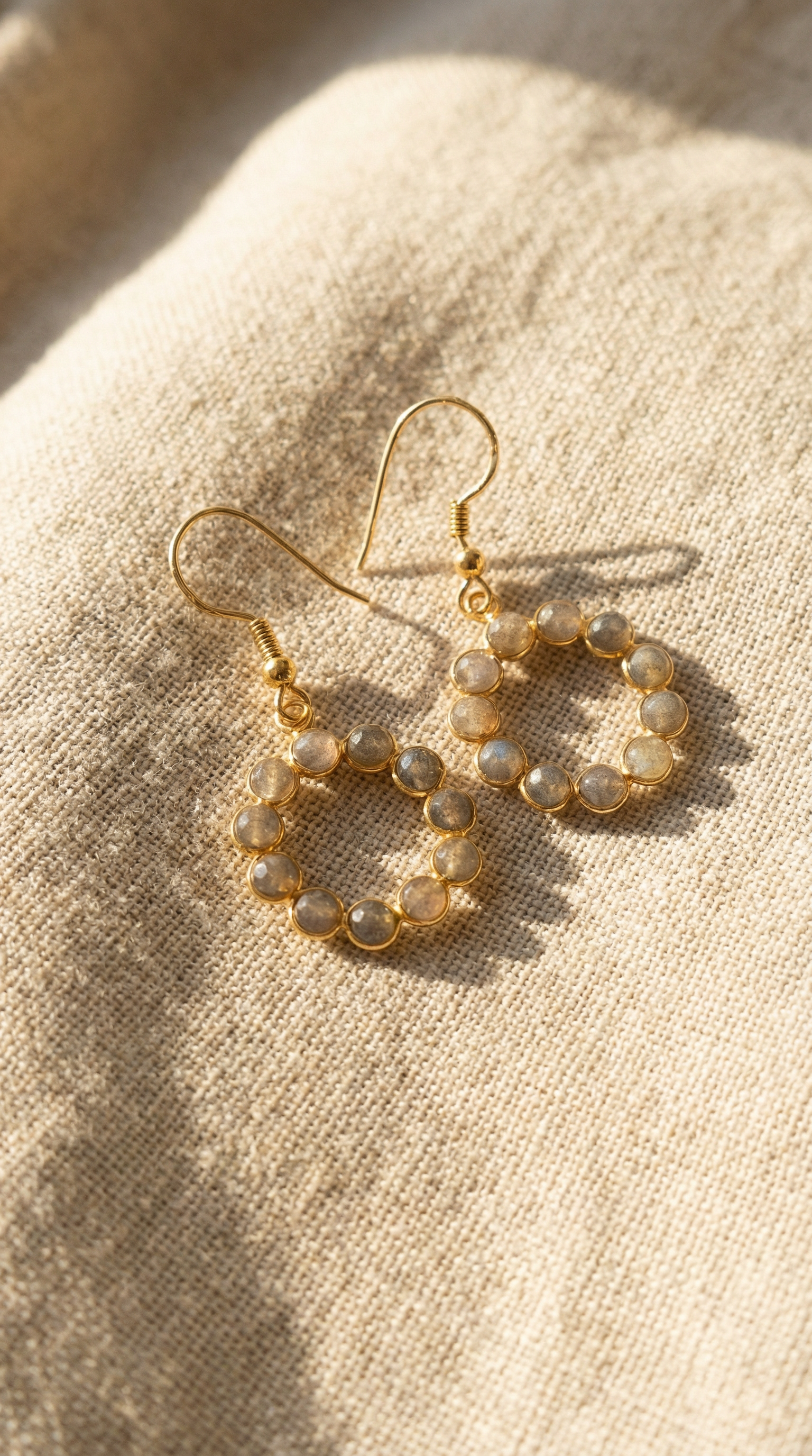 Labradorite Earrings