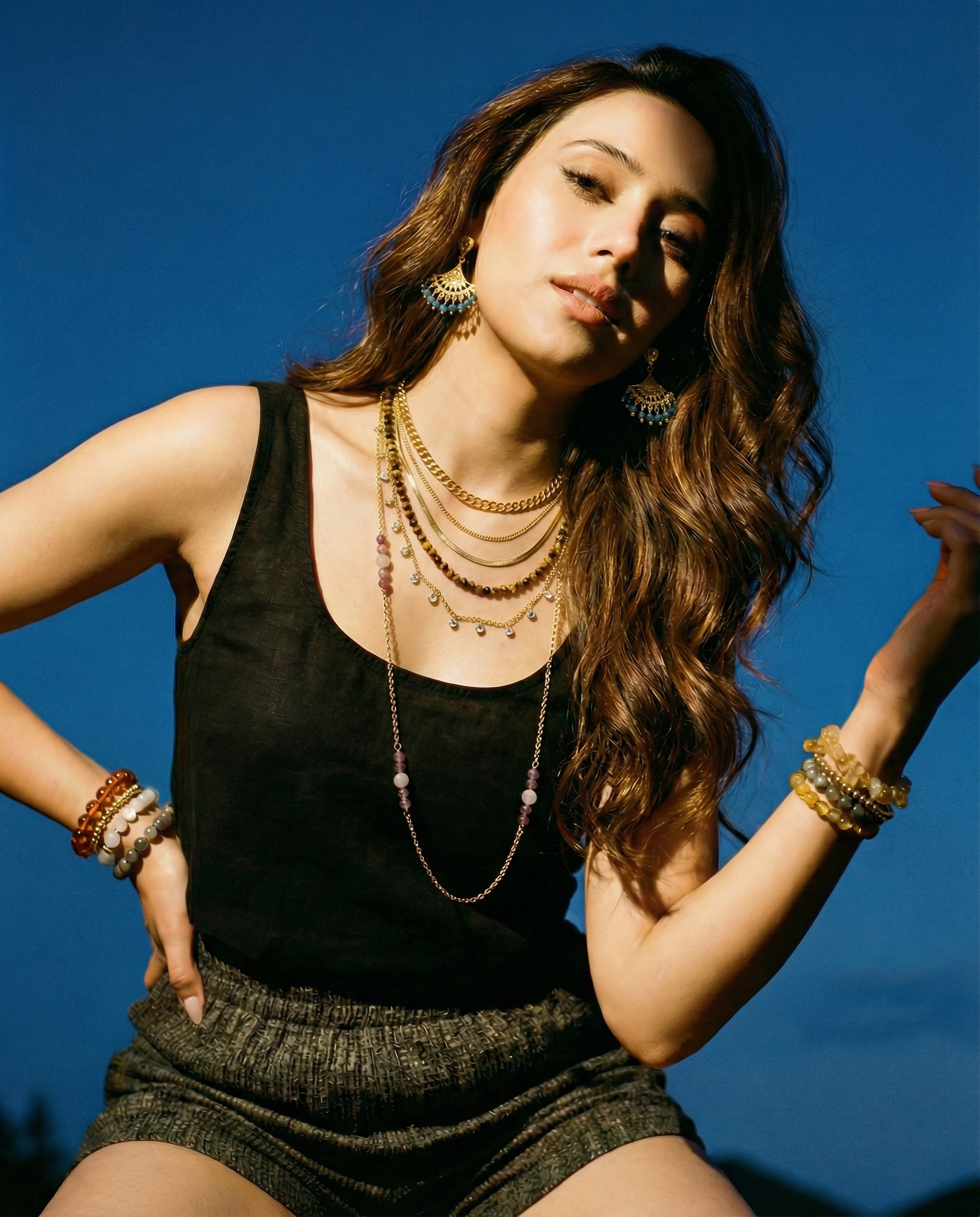 Nirvana Blue Apatite Earrings