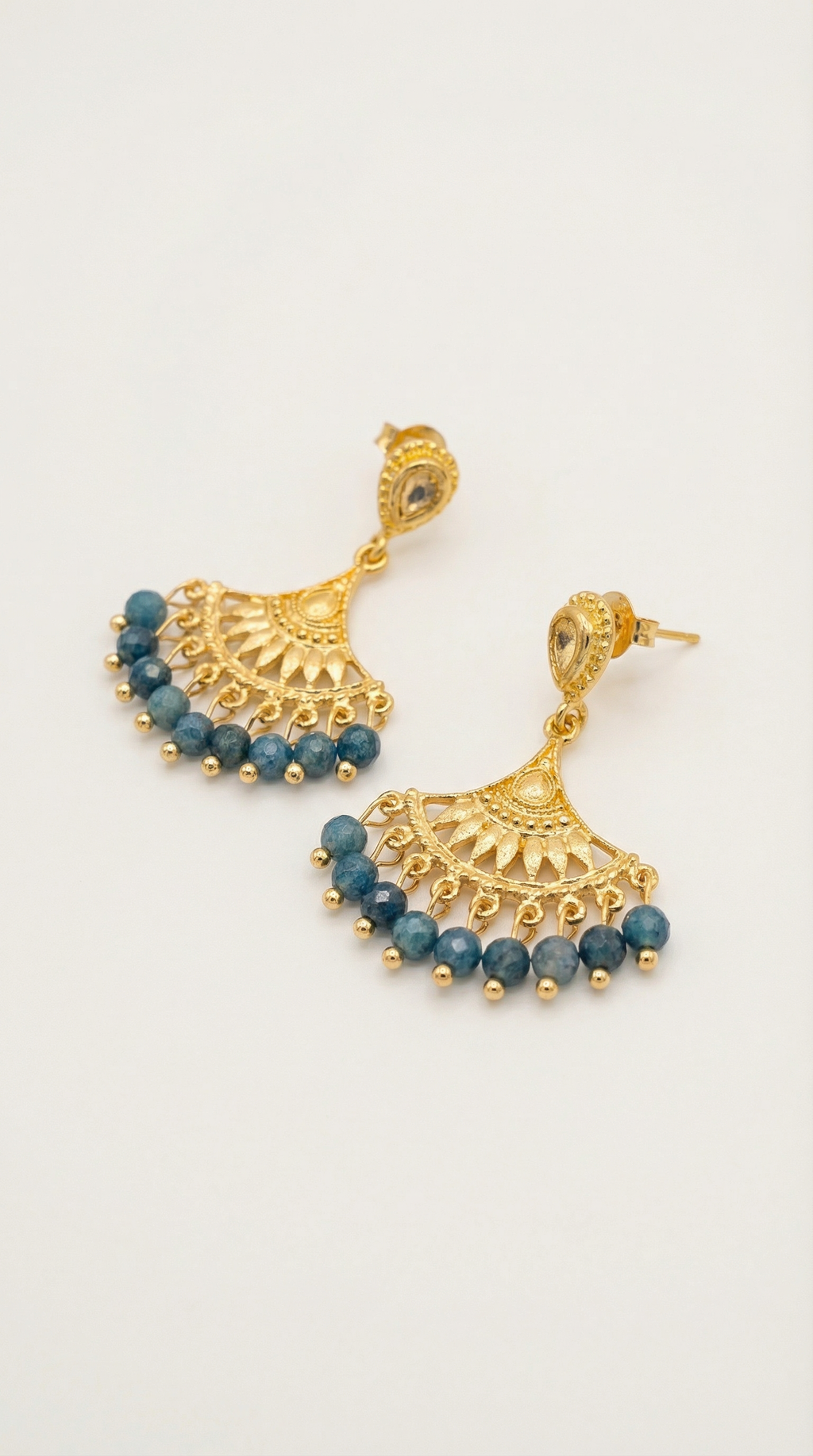 Nirvana Blue Apatite Earrings