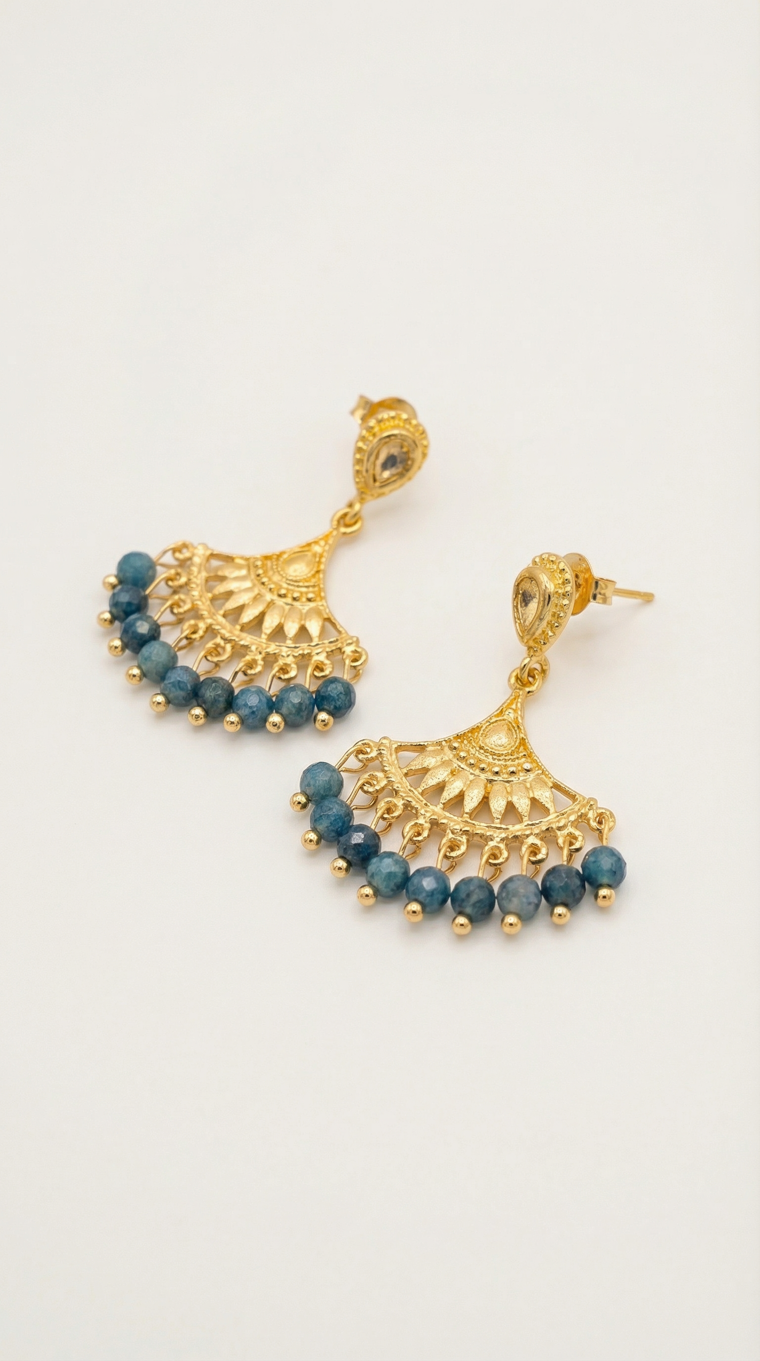Nirvana Blue Apatite Earrings