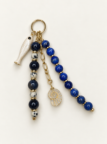 Wisdom & Flow Natural Crystal Bag Charm