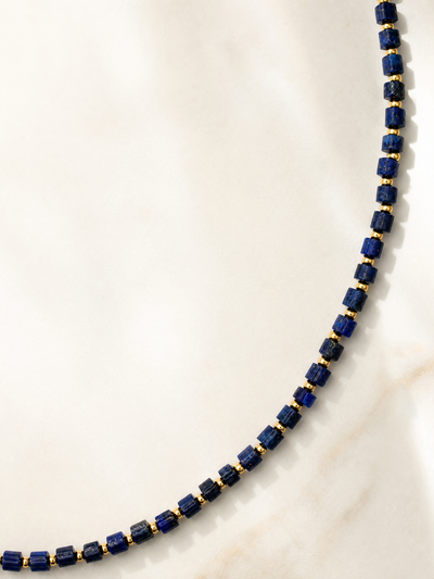 Lapis Lazuli Beaded Necklace