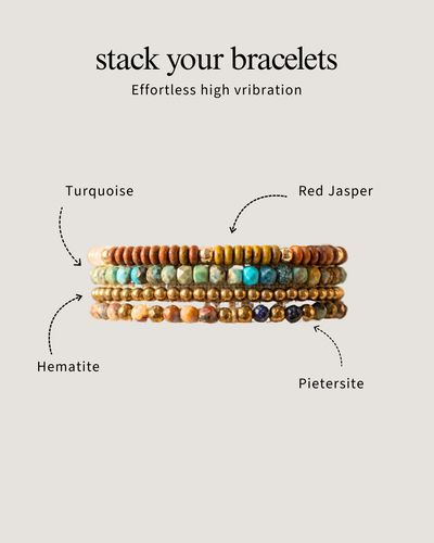 Genuine Turquoise Bracelet Stack