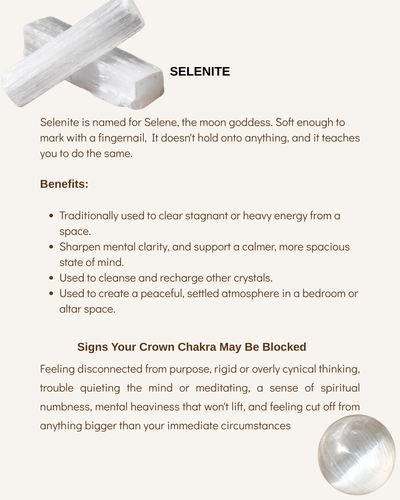 Modern Day Spirituality Selenite Bracelet stack