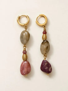 Pink Tourmaline Earrings
