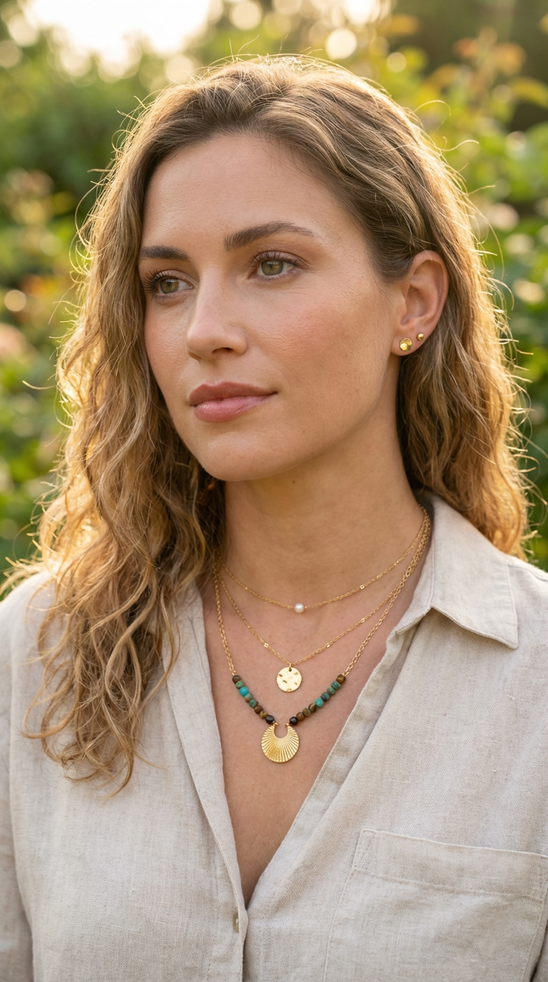 Cleopatra Turquoise Choker Necklace