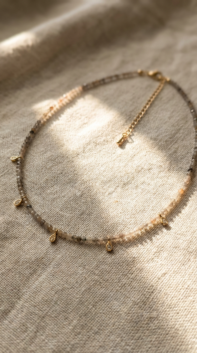 Moonstone Choker