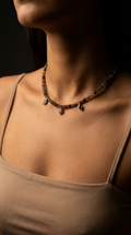 Ash and Fire  Andalusite Choker