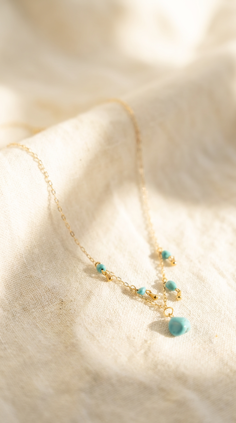 Sleeping Beauty Turquoise Necklace