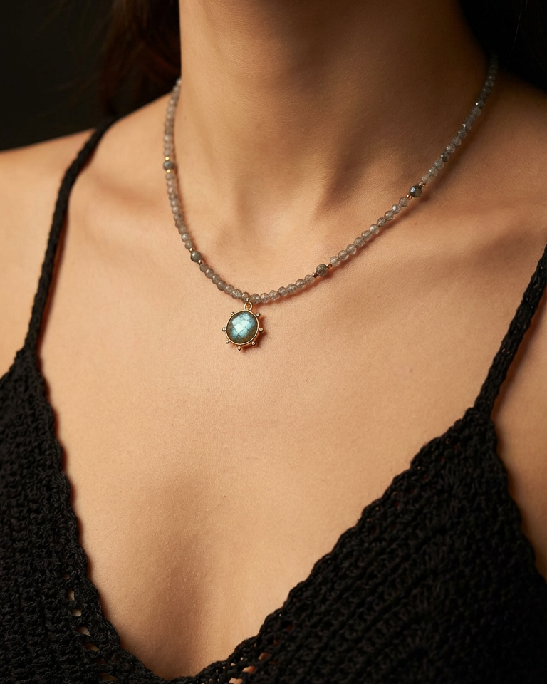 Labradorite Choker
