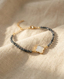 Kyanite Bracelet with Opalite
