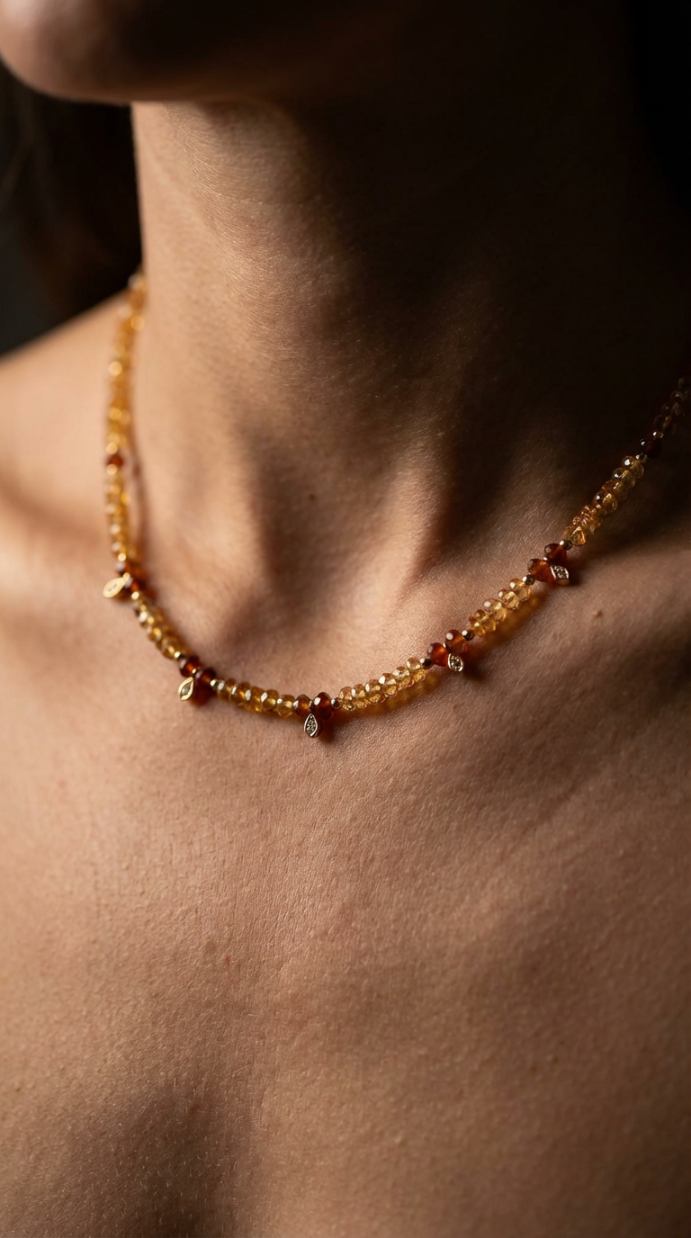 Citrine Choker