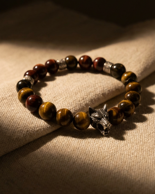 Tiger Eye Yang Bracelet- The Warrior
