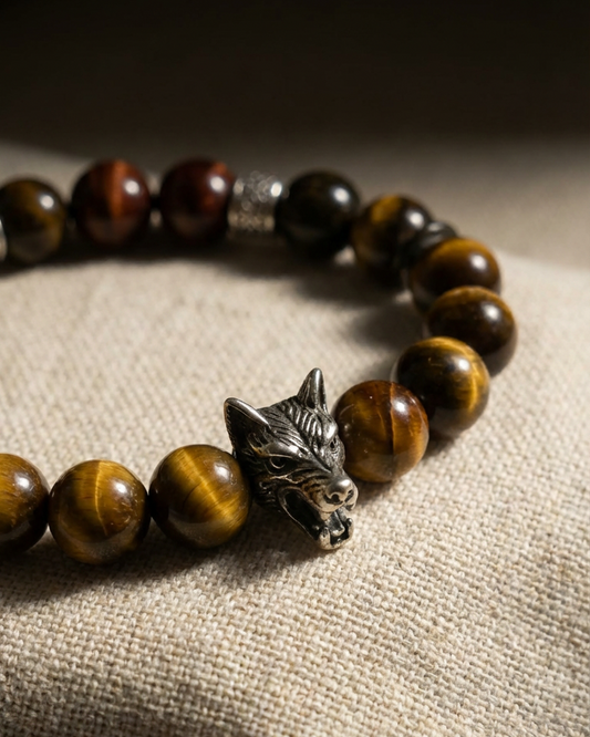 Tiger Eye Yang Bracelet- The Warrior