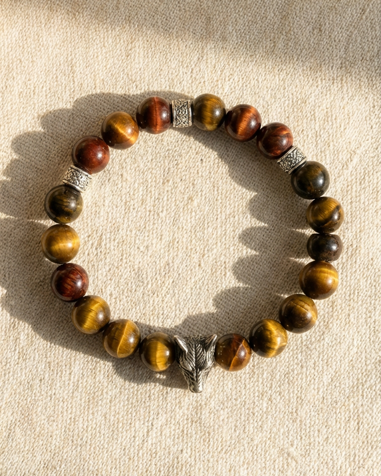 Tiger Eye Yang Bracelet- The Warrior