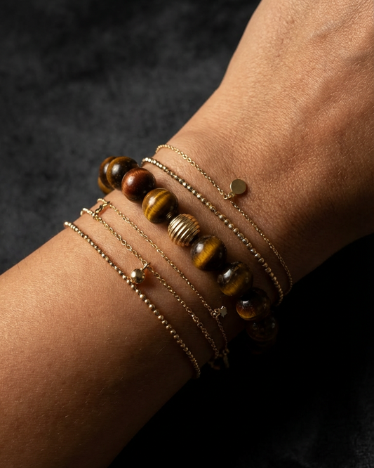 Bold Tiger Eye Bracelet