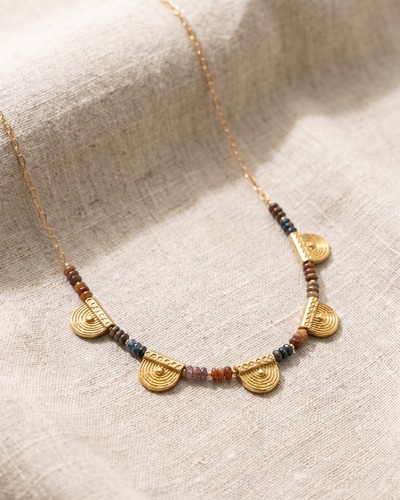 Solara Medallion Necklace