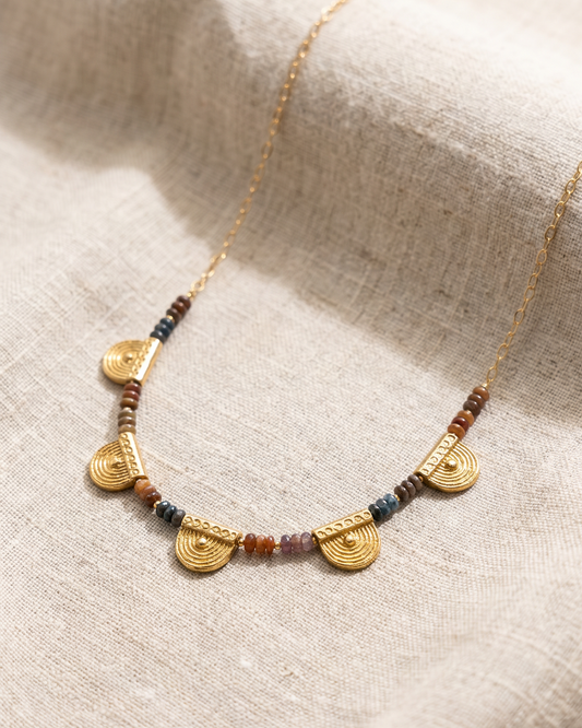 Solara Medallion Necklace