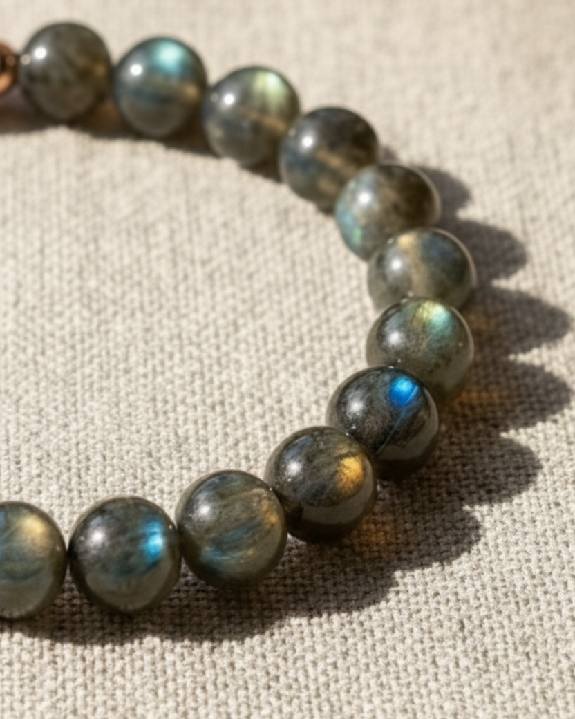 Bold Labradorite Bracelet