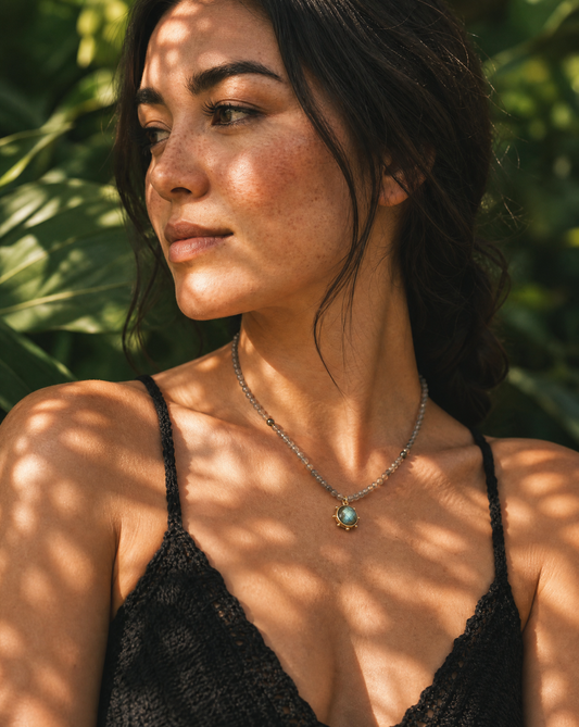 Labradorite Choker