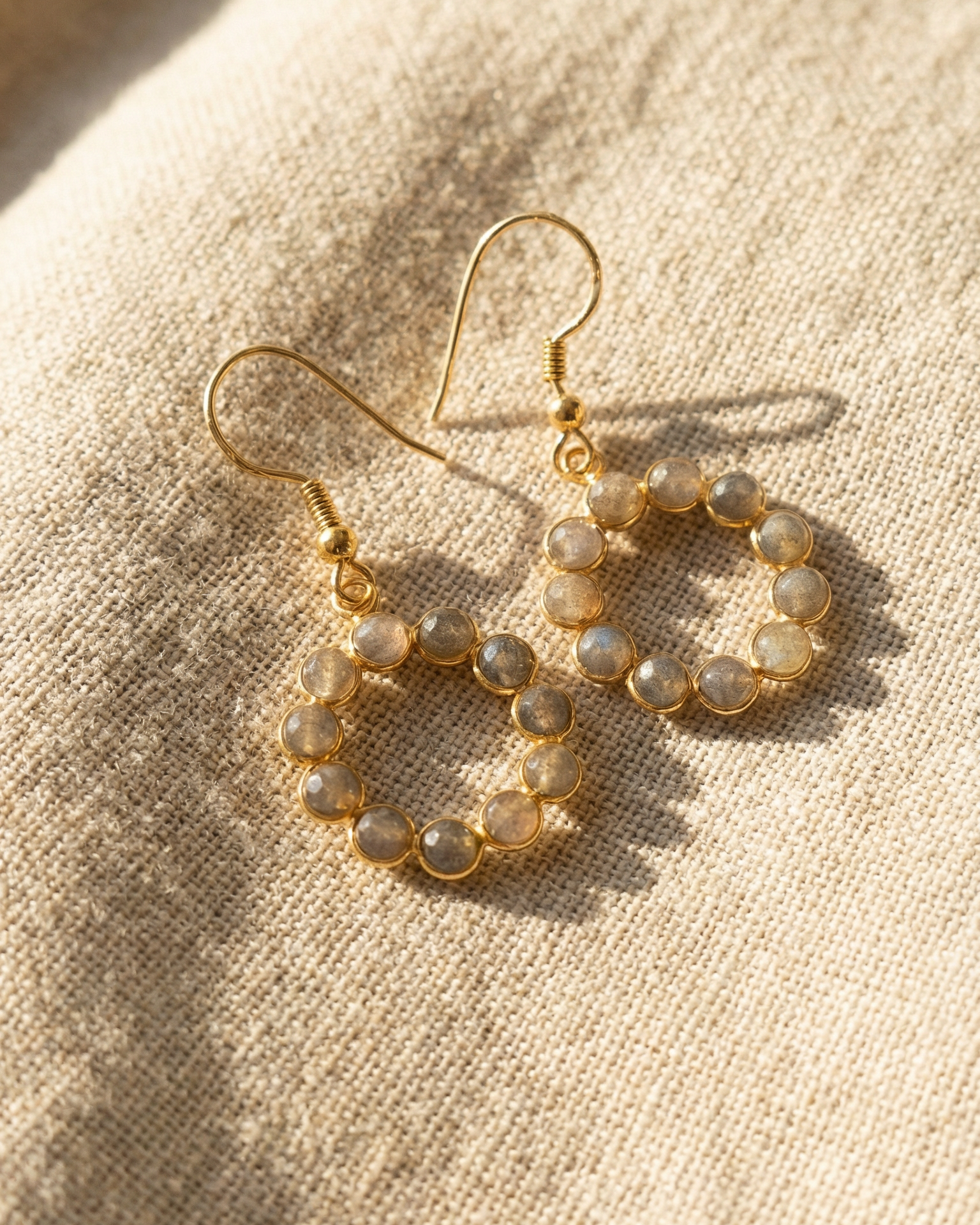 Labradorite Earrings
