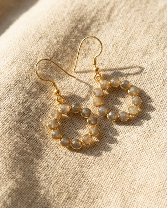 Labradorite Earrings