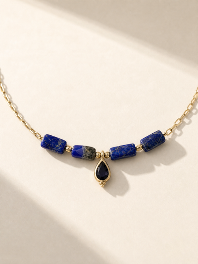 Lapis Lazuli Boho Necklace