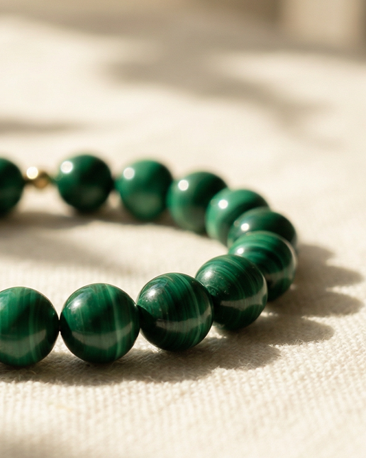 Bold Malachite Bracelet