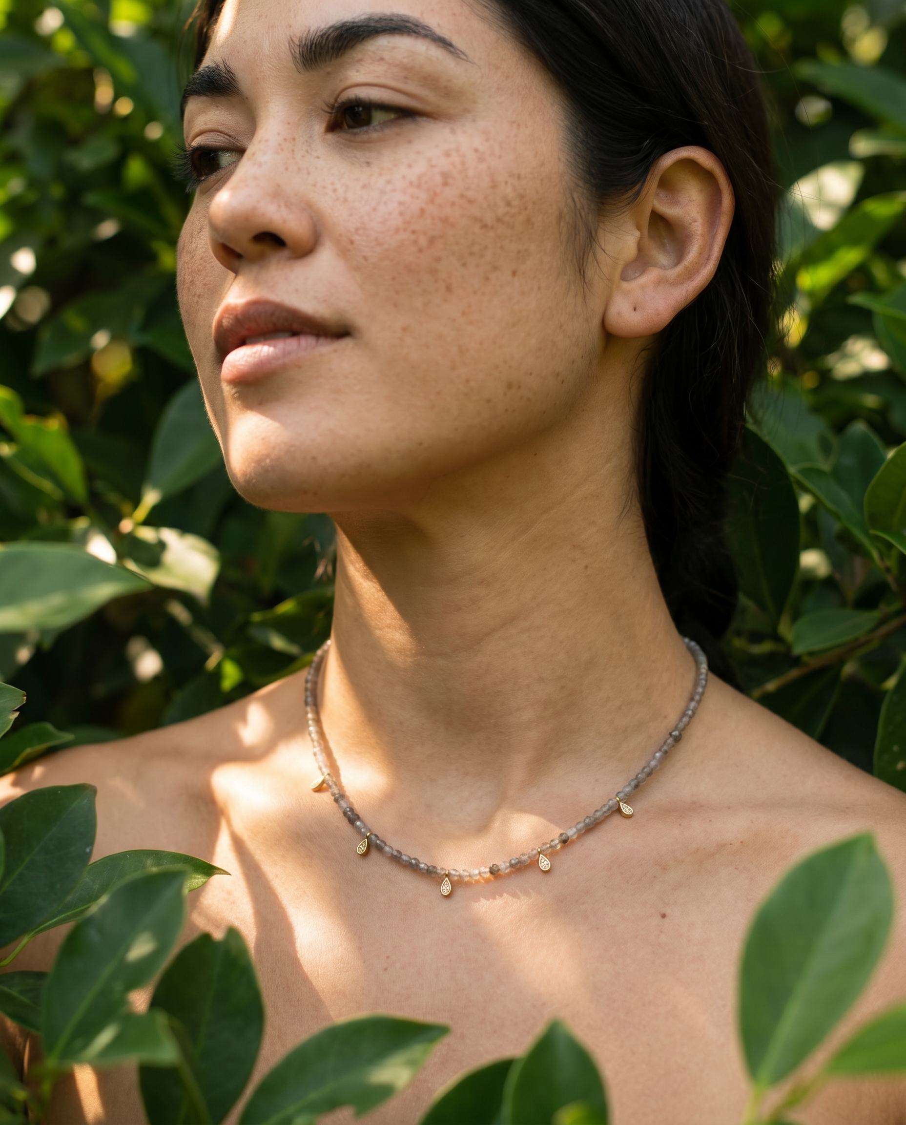 Moonstone Choker