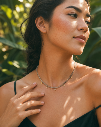 Moonstone Choker