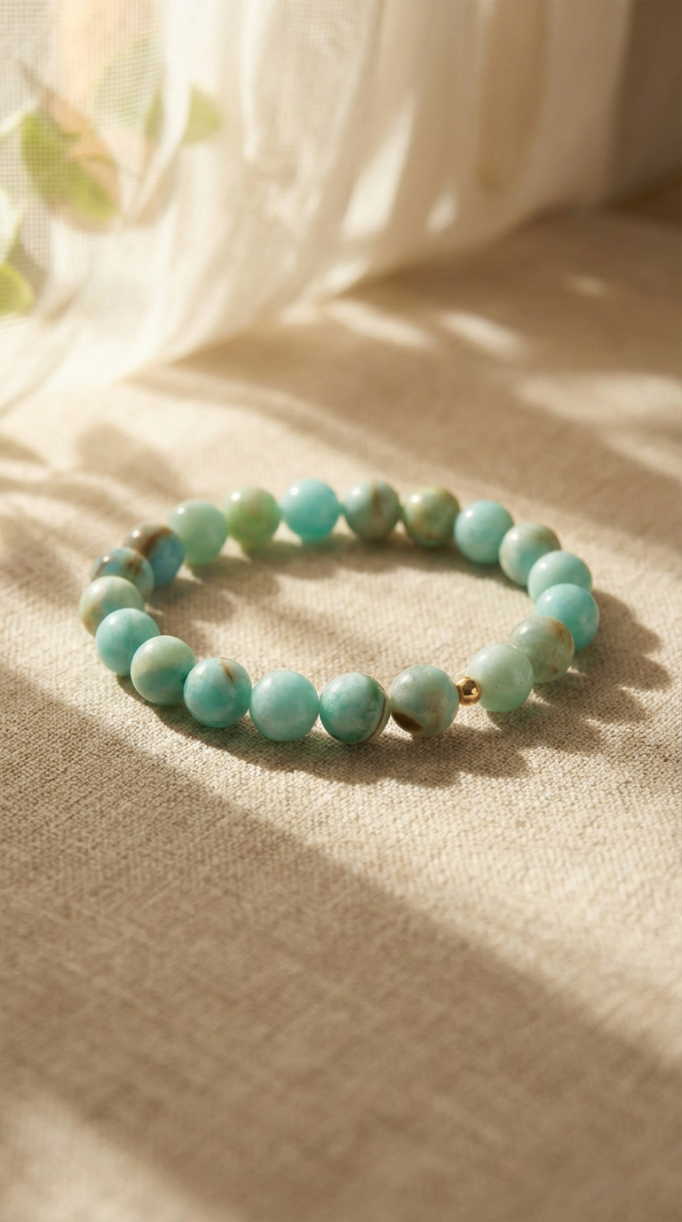 Bold Hemimorphite Bracelet