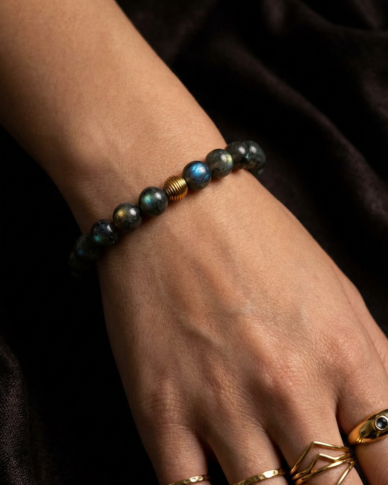 Classic Labradorite Bracelet