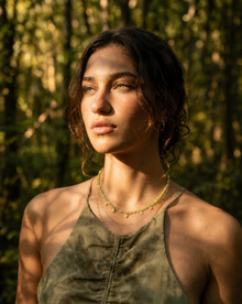 Peridot Choker with Ethiopian Opal