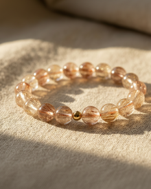 Bold Rutile Quartz Bracelet