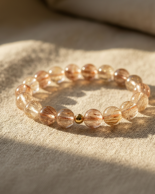 Bold Rutile Quartz Bracelet