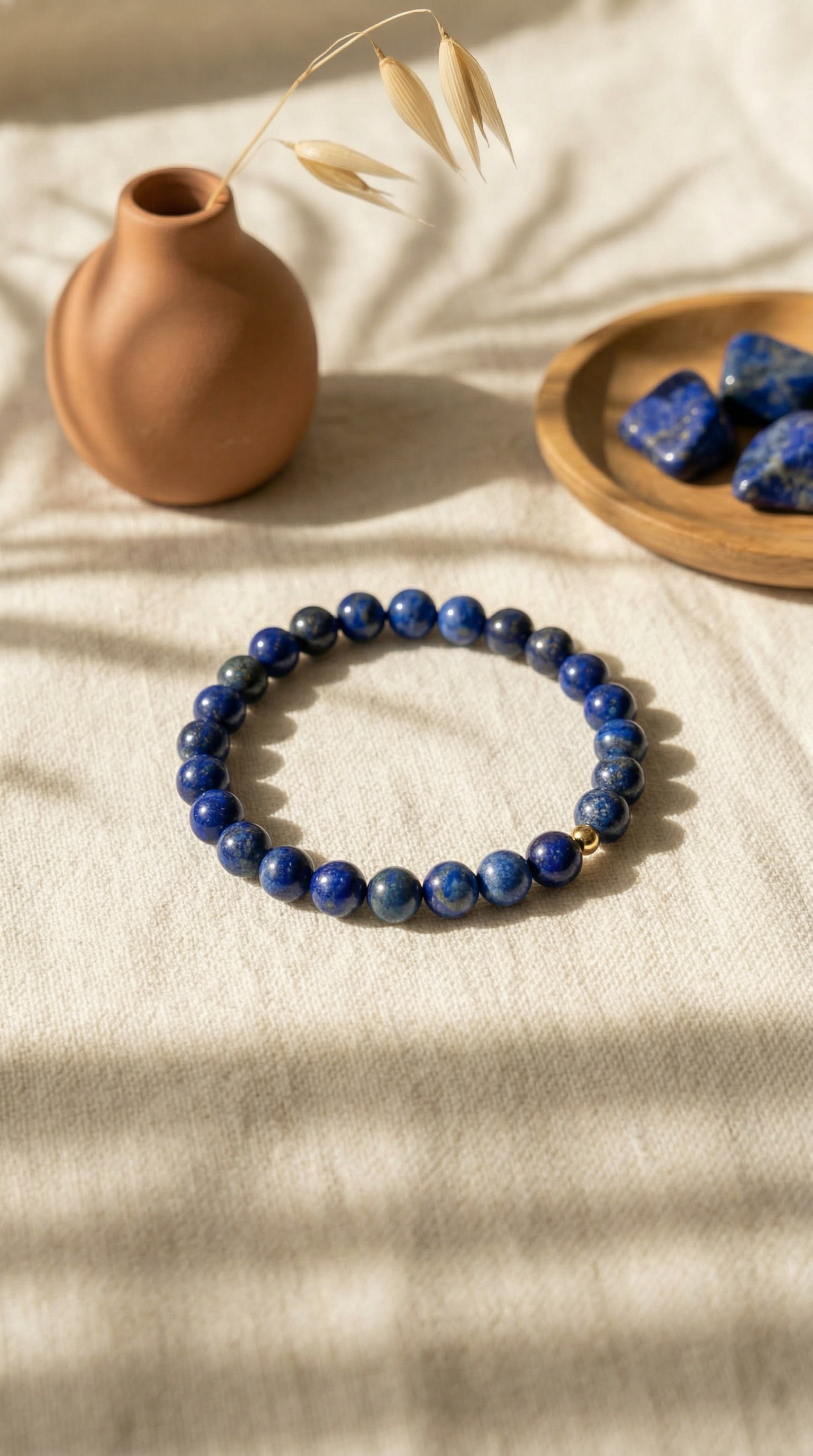 Classic Lapis Lazuli Bracelet