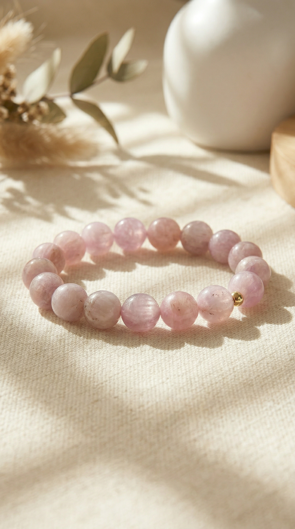 Bold Kunzite Bracelet